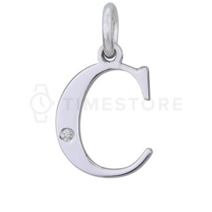 Strieborný prívesok s diamantom TS-PE-0024