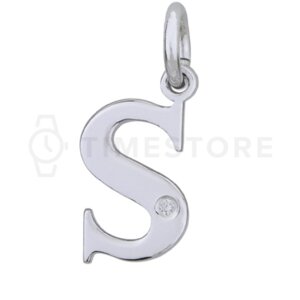 Strieborný prívesok s diamantom TS-PE-0032