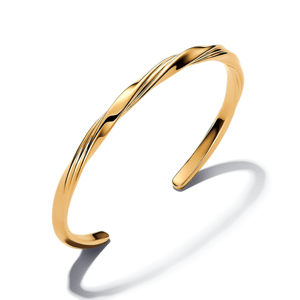 PANDORA ESSENCE pozlátený pevný náramok 563869C00