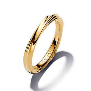 PANDORA ESSENCE pozlátený prsteň 163888C00