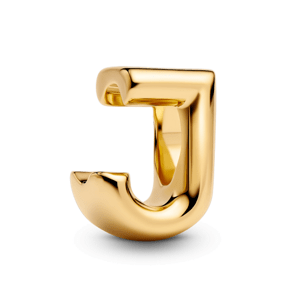 PANDORA pozlátená korálka písmeno J 763956C00