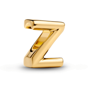 PANDORA pozlátená korálka písmeno Z 763972C00